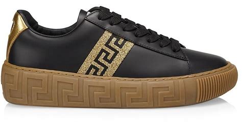 versace la greca sneakers.